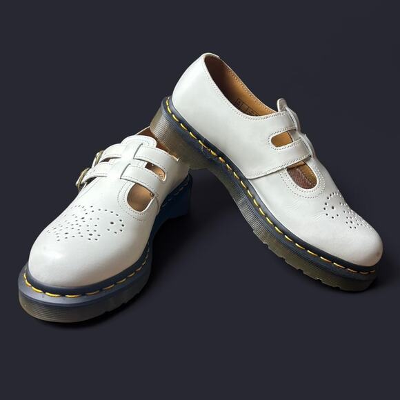 White dr martens mary janes - Picture 1 of 5
